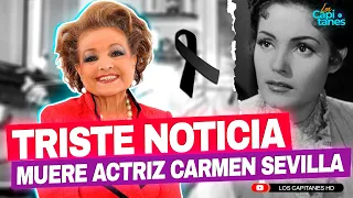 ¿De qué murió Carmen Sevilla, actriz española que conquistó a Pedro Infante?