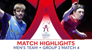 Kirill Gerassimenko (KAZ) vs Liam Pitchford (ENG) | MT G2 - Match 4 | #ITTFWorlds2024
