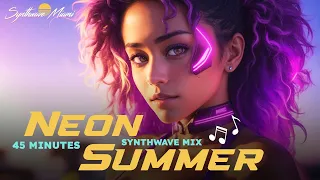 🎧 A HOT Summer SYNTHWAVE mix for those hot summer nights!