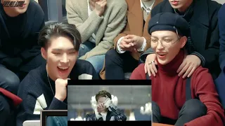 ATEEZ reaction to BTS - 'BLOOD SWEAT & TEARS' MV