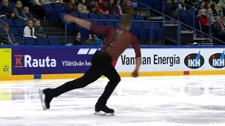 Adam RIPPON SP Finlandia Trophy 2017-2018 / Адам Риппон КП