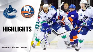 NHL Highlights | Canucks @ Islanders 2/1/20