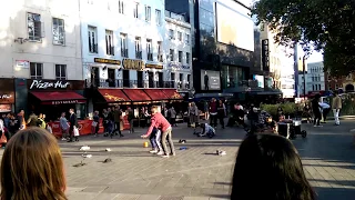 London street performance  break dancing 2019