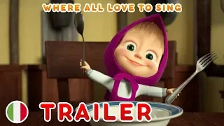 Masha and the Bear 😊 Italy 😊 Where all love to sing (Trailer)