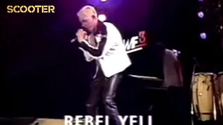 Scooter  -Rebel Yell (Live In Halberg Open Hair 1997) HD