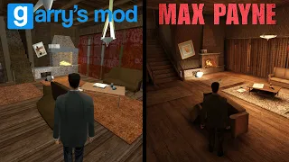 Max Payne 1 – Map "Prologue" in Gmod vanilla / GMOD VS MAX PAYNE (Comparison) █ Garry's Mod – Save █