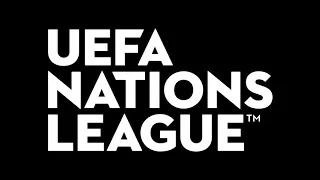 UEFA Nations League anthem with stadium effect