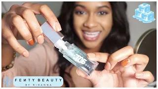 Fenty Beauty Gloss Bomb ICE Review 🥶 | Is It Worth It? 👀