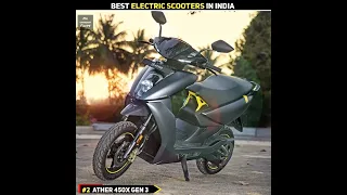 Top 5 Best Electric Scooters 🏍️ || Mr Unknown Facts || #shorts