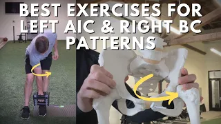Optimal Exercise Selection for Left AIC and Right BC Patterns
