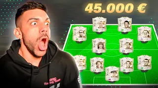 45.000 € EN FIFA POINTS !!! LA MEJOR PLANTILLA DE LA HISTORIA DE FC 24  - DjMaRiiO