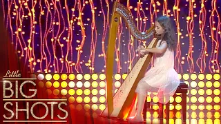 Daria Performs Get Lucky On Harp | Little Big Shots