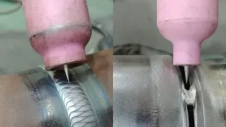 Tig welding Walking The Cup pipe welding (2 1/2inch sch80 carbon steel pipe)