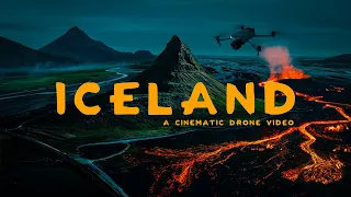 ICELAND - Cinematic Drone / FPV video - Volcano 2023