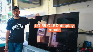 LG 55 OLED Red light flashing on of//how to repair OLED #lg #oled