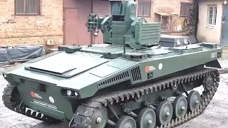 Боевые роботы "Маркер" прибыли на Украину