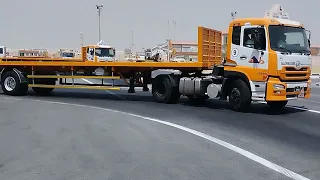 trailer L parking in dallah driving school 🏫#qatar2022 #gulf