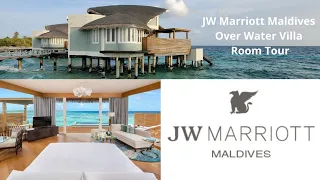 JW Marriott Maldives Overwater Villa Room Tour