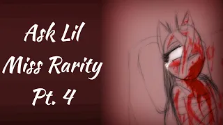 [Comic Dub] Ask Lil Miss Rarity Pt  4 (Grimdark/NSFW) 18+