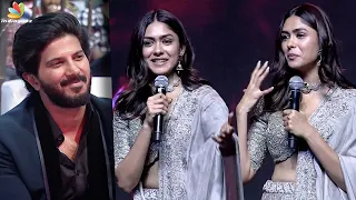 Dulquer Salmaan's CUTE EXPRESSIONS TO Mrunal Thakur🤣🤣 | Unexpected Hilarious Comeback😱