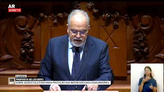 29-09-2023 – Debate Parlamentar | Proteção dos interesses dos consumidores | José Maria Costa