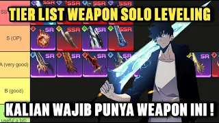 Bahas Tier List Weapon Yang Wajib Kalian Punya ! - Solo Leveling: Arise