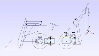 Homemade TZ4k-14b kotró-rakodó 6. rész wheel loader - excavator