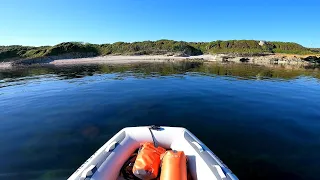 SOLO CAMPING ON THE SMALL ISLAND. AND FISHING. There are too many fish...