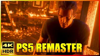 Uncharted 4 REMASTERED Final Boss Fight PS5 4K HDR 60fps [The Legacy Of Thieves Collection]