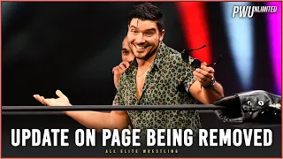 𝙍𝙀𝙋𝙊𝙍𝙏:  Update on Ethan Page Being Removed From The AEW Roster