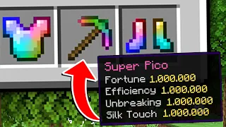 Paso Minecraft pero Todos los Encantamientos son Nivel 1.000.000