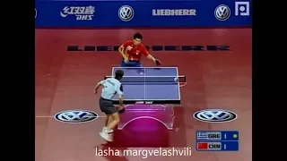 Hao Shuai vs Kalinikos Kreanga (WTTC 2005)