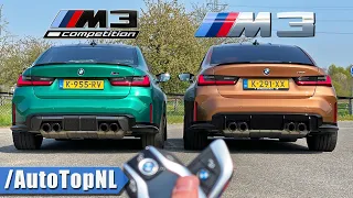 BMW M3 G80 | MANUAL vs COMPETITION | REVIEW on AUTOBAHN by AutoTopNL