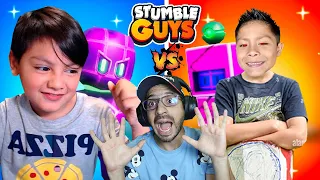 ENFRENTO A NIÑO PRO EN STUMBLE GUYS | Karim Juega