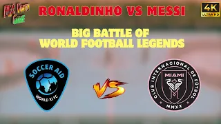 ⚽ RONALDINHO vs MESSI ⚽ World Football Legends vs Inter Miami ⚽ FIFA Volta Street Football ⚽