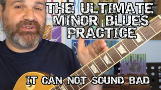 EASILY CREATING MELODY IN THE MINOR BLUES. Pentatonic Scales / Chords / Rhythm/ Structure