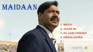 Maidan Movie All Song  , Ajay Devgan , A.R.Rahman , Manoj Muntashir, Komusic