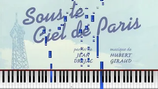 "Sous le ciel de Paris" ("Under Paris Skies") [Synthesia] *Tutorial*