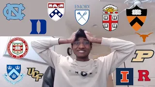 COLLEGE DECISIONS REACTIONS 2022 EDITION -- (Ivies, T20s, UT, GT, UNC, Emory, UIUC, UCF, and more!)