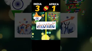 India Vs Africa Comparison ❓ #shorts @Fact_rohit