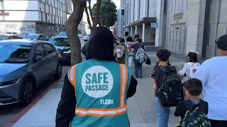 Safety stewards escort kids through San Francisco's notorious Tenderloin neighborhood