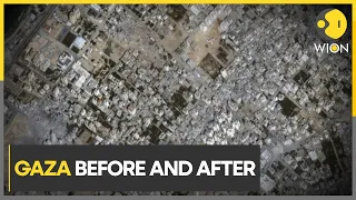 Gaza Strip before and after: satellite images show destruction following Israeli airstrikes | WION