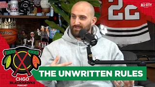 Nick Foligno details the unwritten rules of fighting in the NHL | CHGO Blackhawks