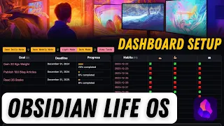 Obsidian Dashboard Setup: Plan & Track Your Life in 2024 With Obsidian(Showcase)