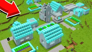 МАЙНКРАФТ НО Я НАШЕЛ АЛМАЗНУЮ ДЕРЕВНЮ ЖИТЕЛЕЙ Minecraft Топовский