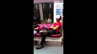 What is this guy doing? MRT 2 July 14