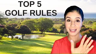 Golf Rules You Need To Know | Top 5 for Beginner Golfers