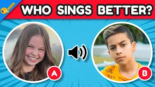 Who is a Better Singer? YouTuber Edition | Salish Matter, Nidal Wonder, Jazzy Skye, Royalty Family