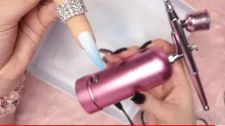 Reseña Maquina Airbrush para Uñas 😍 Una idea más para tus Difuminados 😄