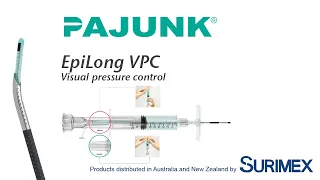 Surimex: Pajunk EpiLong VPC (Epidural with visual pressure control)